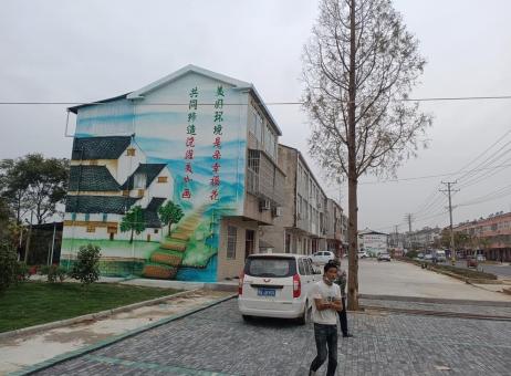 漳平墙绘的制作流程