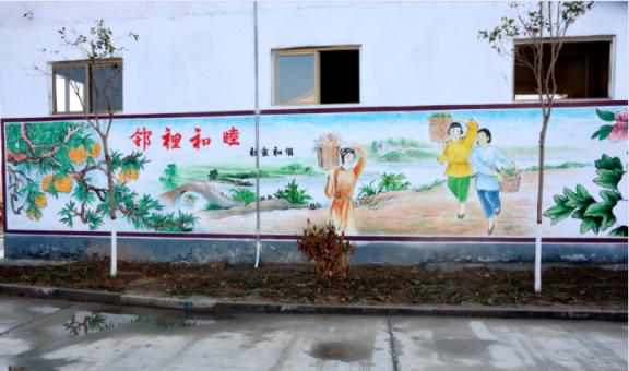 漳平乡镇文化墙 乡风文明焕发新活力