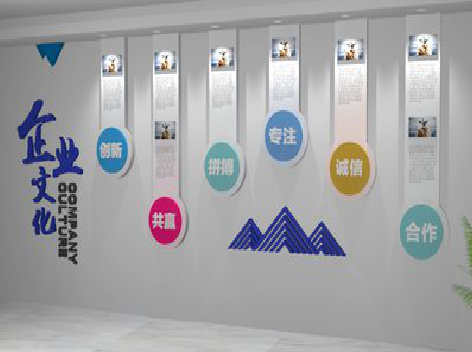 漳平企业文化墙需要传递什么办公文化？